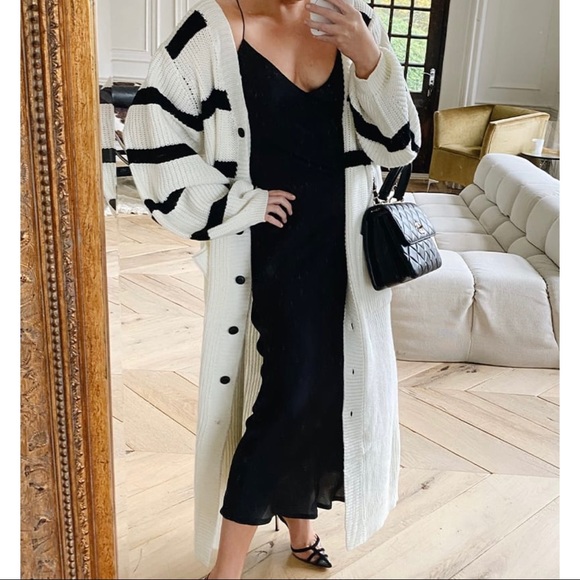 ♥️SOLD♥️ NEW InTheStyle X LornaLuxe long line cardigan - Picture 3 of 12